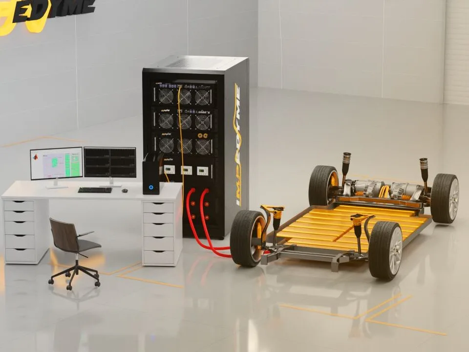 impedyme card electric machine testRig cabinet