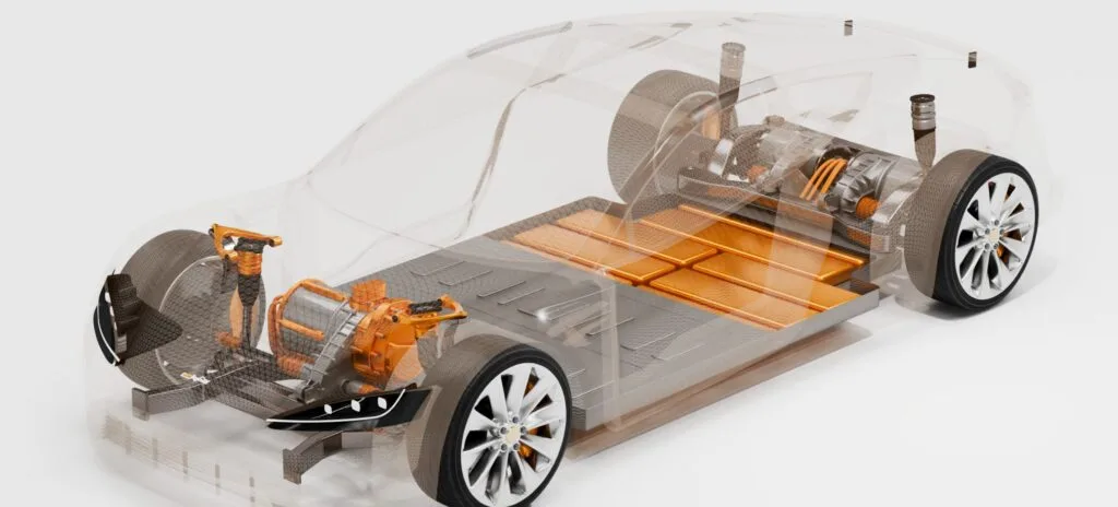 header IPMSM axle drive ev example car wireframe