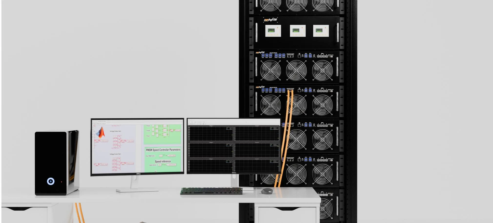impedyme Impedyme EV HIL example cabinet testing