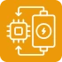 power converter testing icon