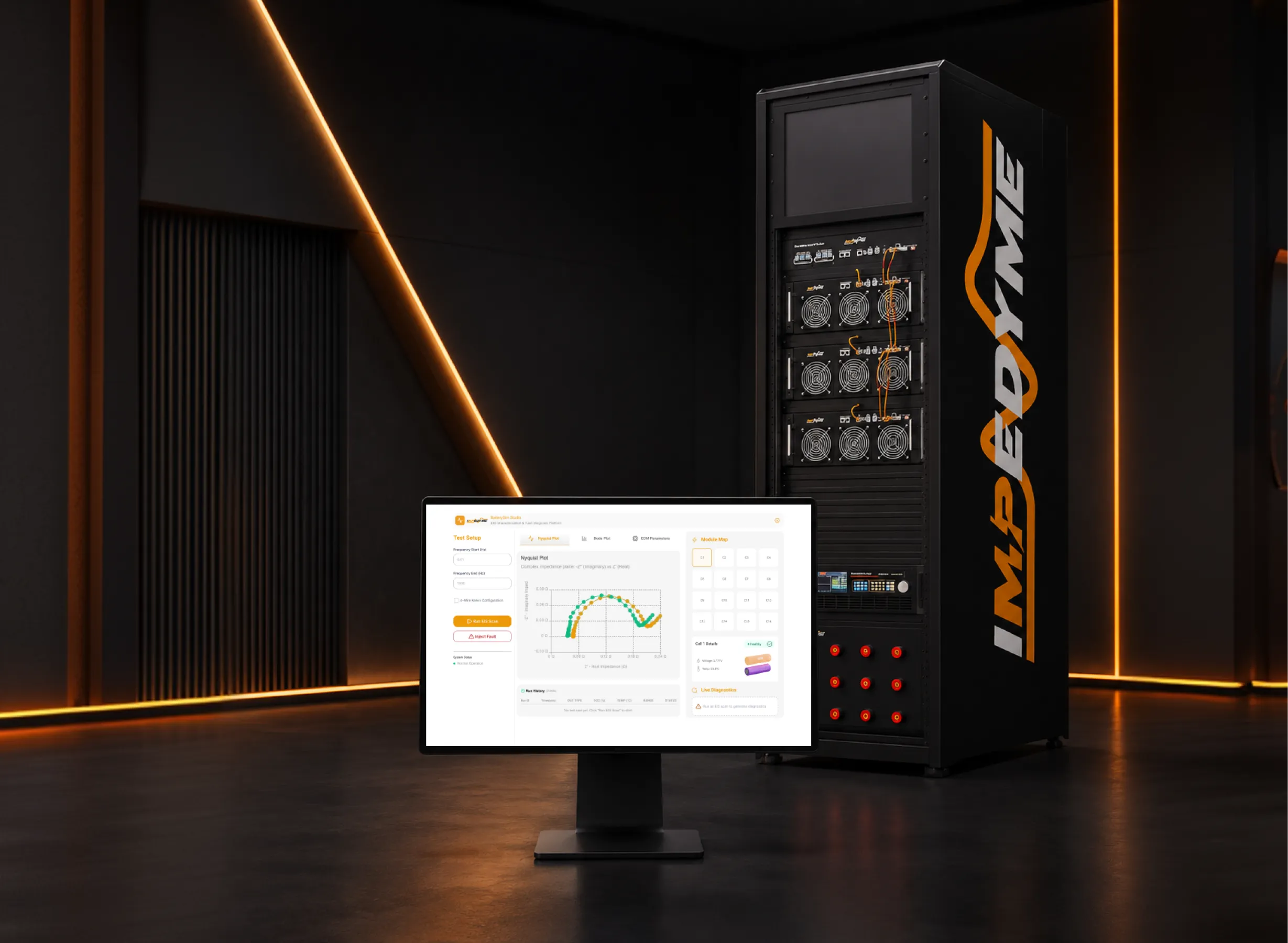 Battery management system testing card