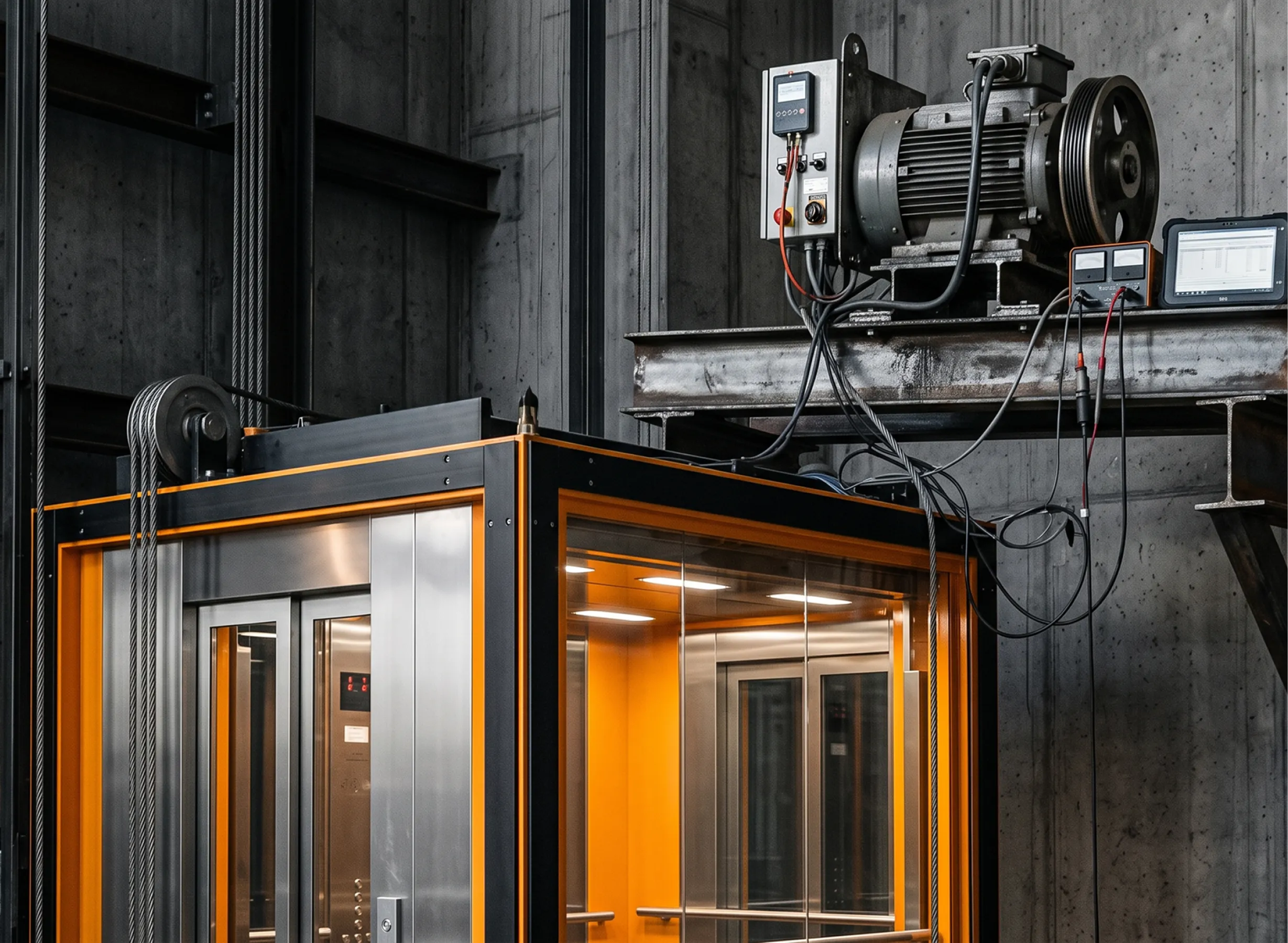 elevator motor drive card