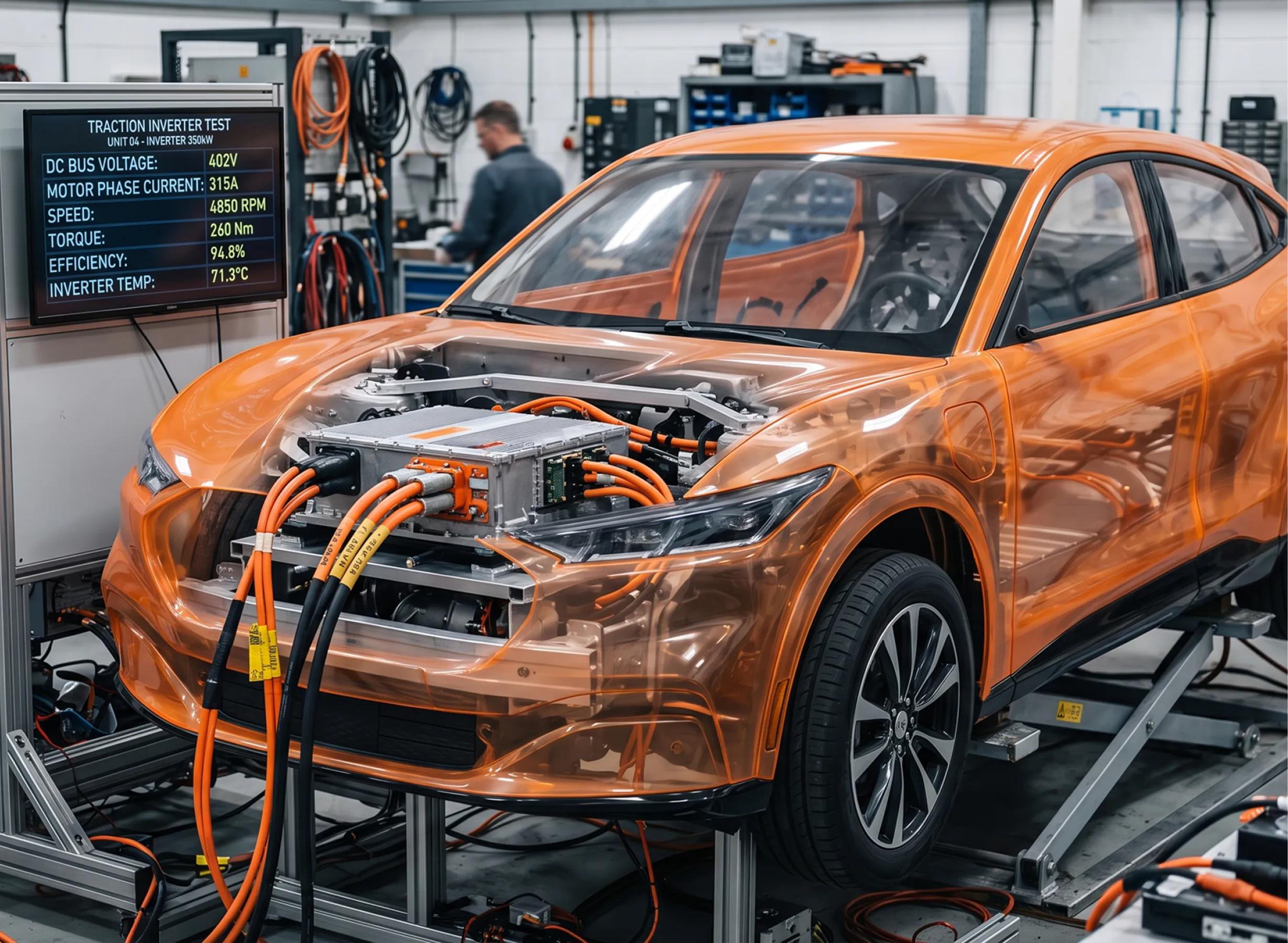 traction inverter test card