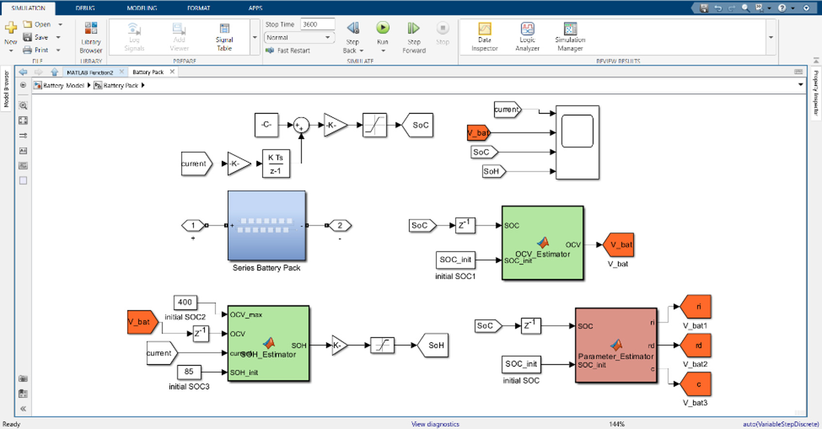 battery pack emulation-simulink-fig4 impedyme